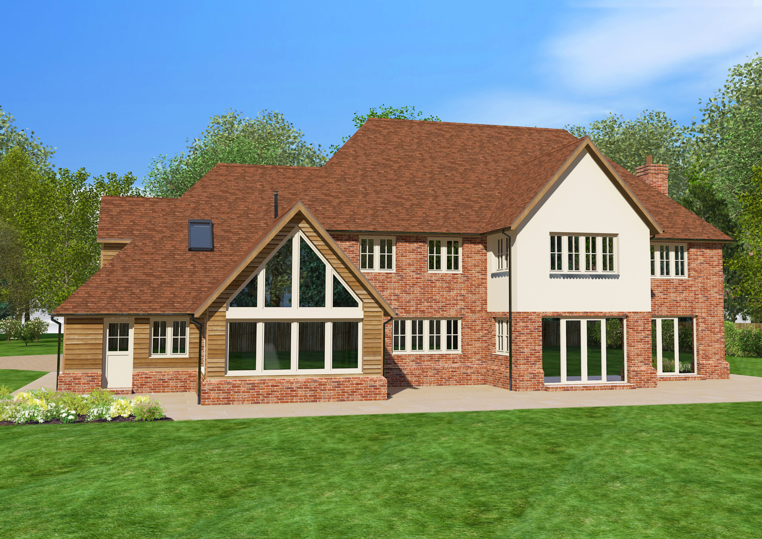 Scandia-Hus | The Woodlands | Timber Frame Traditional Design