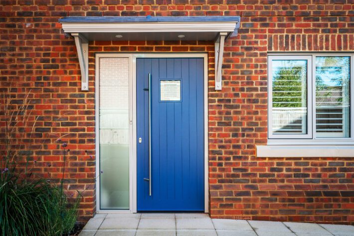 Blue Front Door Design