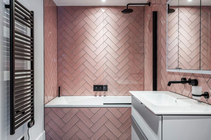 Pink Bathroom Design