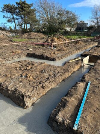 Trench Fill Concrete Foundations